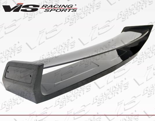 2008-2012 Mercedes C Class W204 4 doors FRP Carbon Fiber Black Spoiler-1