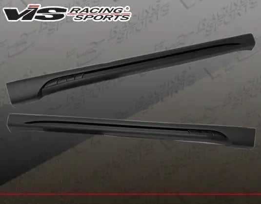 2008-2014 Mercedes C Class W204 4 doors VIP Style FRP Primer Side Skirts-2