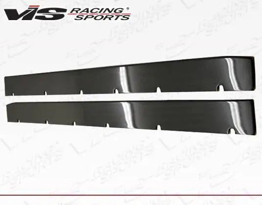 2008-2014 Mitsubishi EVO 10 Carbon Fiber Black Side Skirts-1