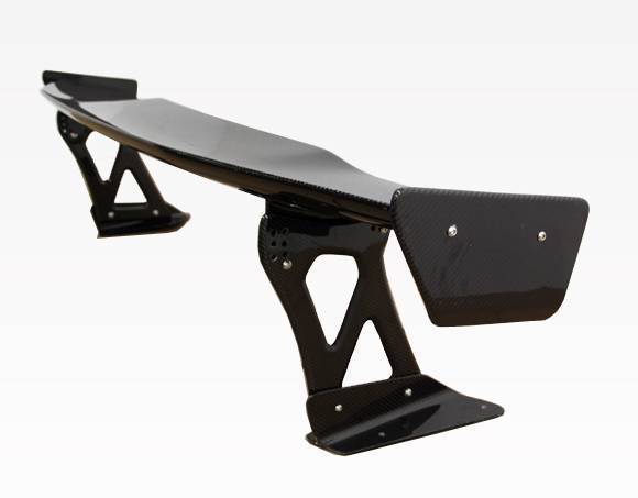 2008-2015 Mitsubishi EVO 10 4 doors Carbon Fiber Black Spoiler-1