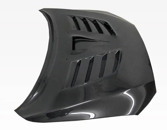2008-2015 Mitsubishi EVO 10 4 doors VRS Style Carbon Fiber Black Hood-2