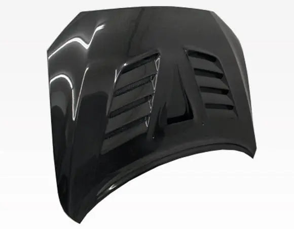 2008-2015 Mitsubishi EVO 10 4 doors VRS Style Carbon Fiber Black Hood-5