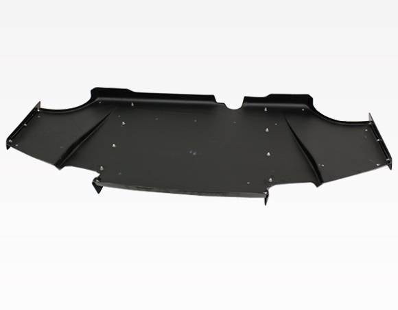 2008-2015 Mitsubishi EVO 10 Carbon Fiber Black Diffuser-3