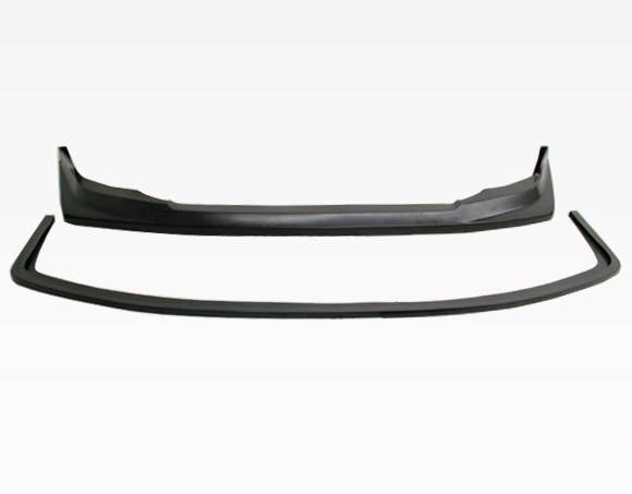 2008-2014 Mitsubishi EVO 10 POLYURETHANE Black Front Lip-6