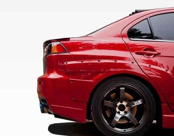 2008-2015 Mitsubishi EVO 10 FRP Primer Fenders-2