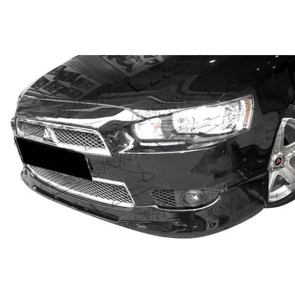 2008-2013 Mitsubishi Lancer 4 doors RALLY Style FRP Primer Side Skirts-1