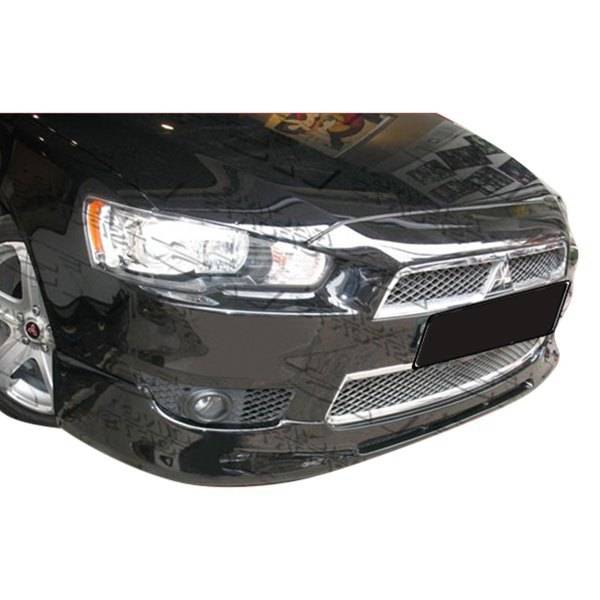 2008-2013 Mitsubishi Lancer 4 doors RALLY Style FRP Primer Full Kit-1