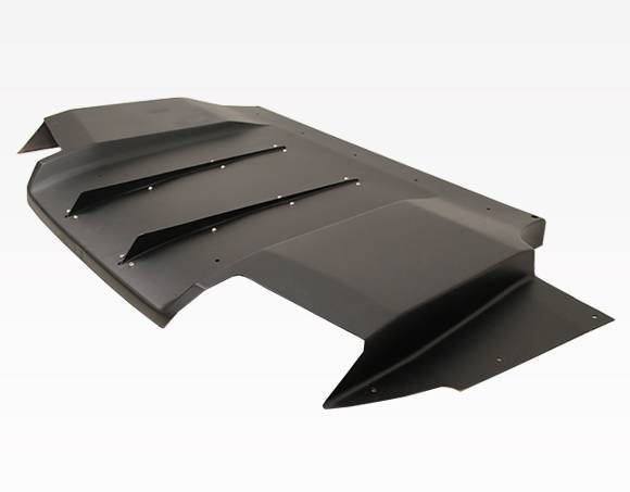 2008-2014 Subaru WRX 4 doors Carbon Fiber Black Diffuser-4