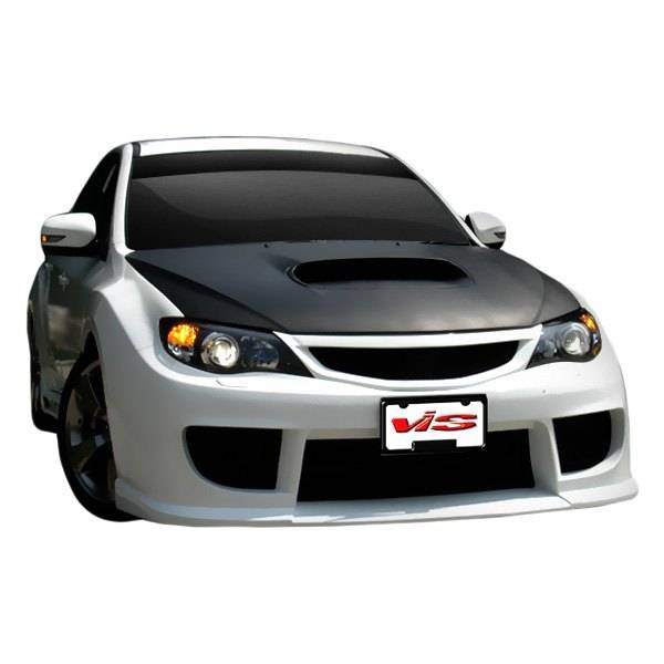 2008-2014 Subaru WRX Hatchback RALLY Style FRP Primer Full Kit-1