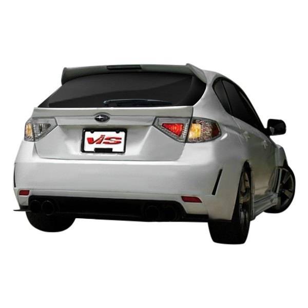 2008-2014 Subaru WRX Hatchback RALLY Style FRP Primer Full Kit-3