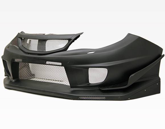 2008-2014 Subaru WRX Hatchback VTX Style FRP Primer Front Bumper-3