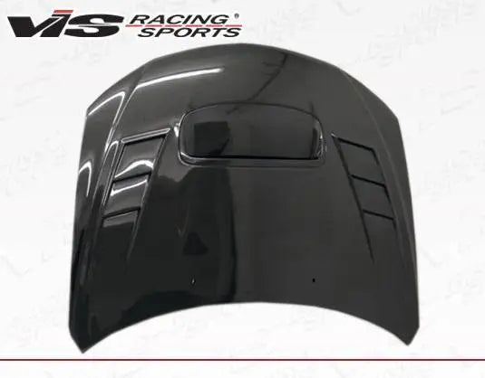2008-2014 Subaru WRX Hatchback 4 doors TERMINATOR Style Carbon Fiber Black Hood-3
