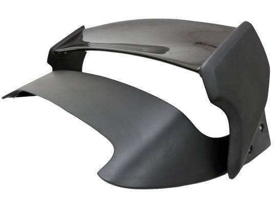 2008-2014 Subaru WRX Hatchback Carbon Fiber Black Spoiler-2