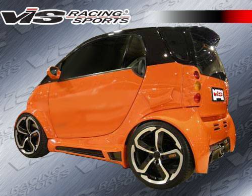 2008-2011 Smart FR2 Max WB Style FRP Primer WideBody-3