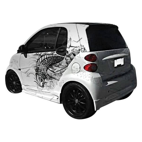 2008-2011 Smart FR2 V Max Style FRP Primer Rear Lip-1