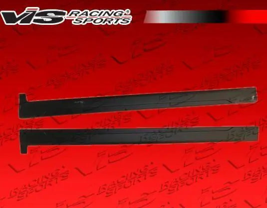 2009-2014 Acura TSX 4 doors TECHNO R Style FRP Primer Side Skirts-3