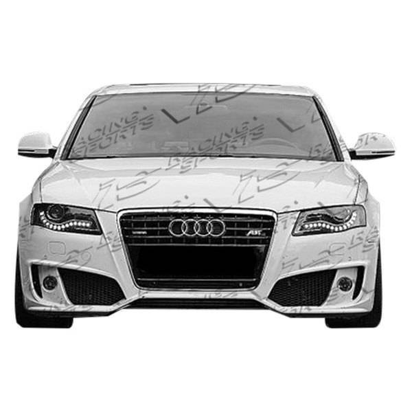 2009-2012 Audi A4 4 doors A Tech Style FRP Primer Front Bumper-2