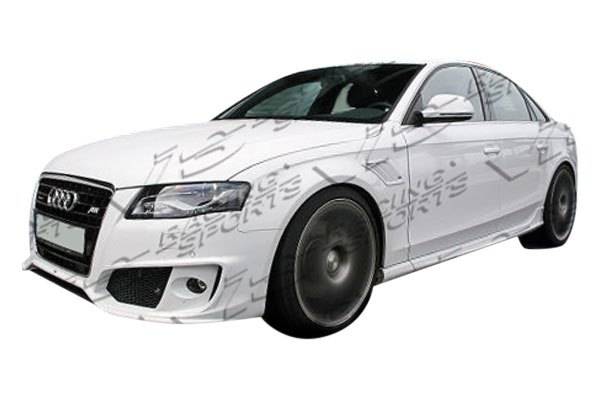 2009-2012 Audi A4 4 doors A Tech Style FRP Primer Full Kit-2