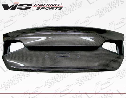 2009-2012 Audi A4 4 doors OEM Style Carbon Fiber Black Trunk-3