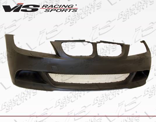 2009-2011 BMW 3 SERIES E90 4 doors PEFORMANCE Style FRP Primer Front Bumper-1