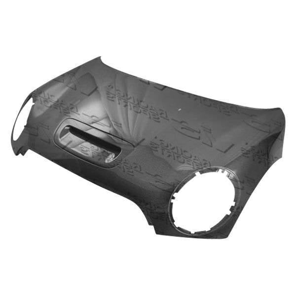 2009-2014 BMW Mini Cooper OEM Style Carbon Fiber Black Hood-1