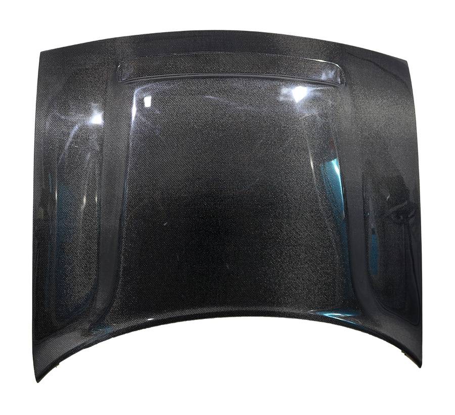 2008-2022 Dodge Challenger 2 doors DEMON Style Carbon Fiber Black Hood-4