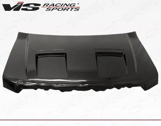 2009-2014 Ford F150 2 doors 4 doors DS Style Carbon Fiber Black Hood-1