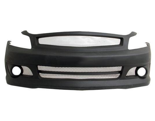 2009-2012 Infiniti G37 4 doors K Speed Style FRP Primer Front Bumper-4