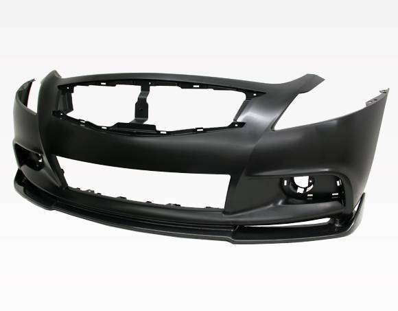 2009-2010 Infiniti G37 4 doors Carbon Fiber Black Front Lip-1