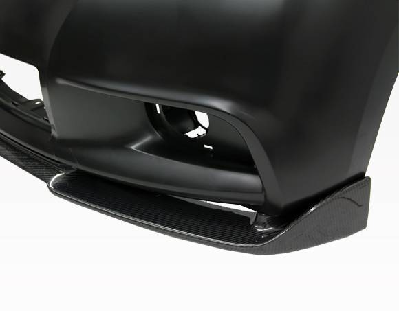 2009-2010 Infiniti G37 4 doors Carbon Fiber Black Front Lip-3