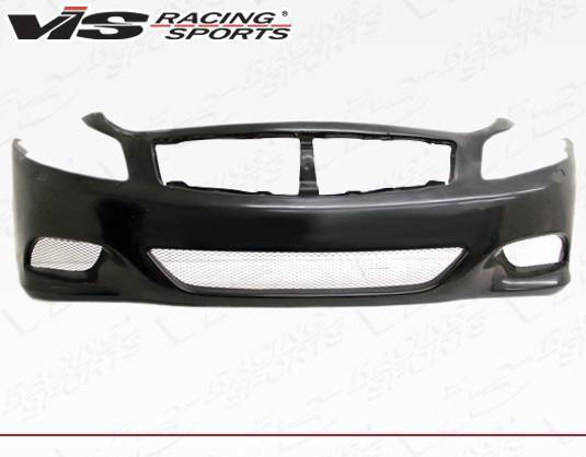 2009-2012 Infiniti G37 4 doors TECHNO R Style FRP Primer Front Bumper-3