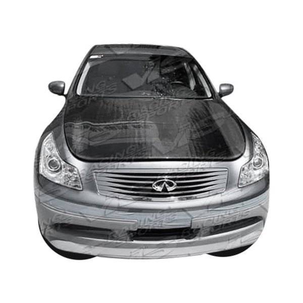 2009-2010 Infiniti G37 4 doors VIP Style FRP Primer Front Lip-1