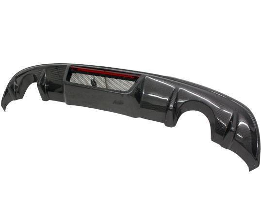 2009-2020 Nissan 370Z 2 doors Carbon Fiber Black Diffuser-2