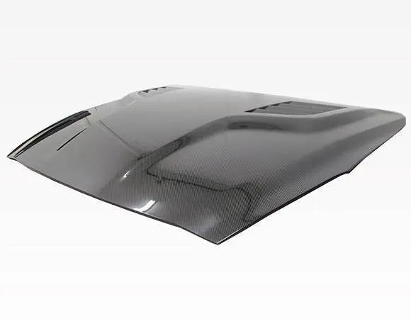 2009-2016 Nissan Skyline R35 GTR 2 doors GT Style Carbon Fiber Black Hood-3