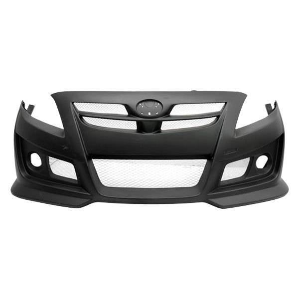 2009-2010 Toyota Corolla 4 doors AMS Style FRP Primer Front Bumper-1