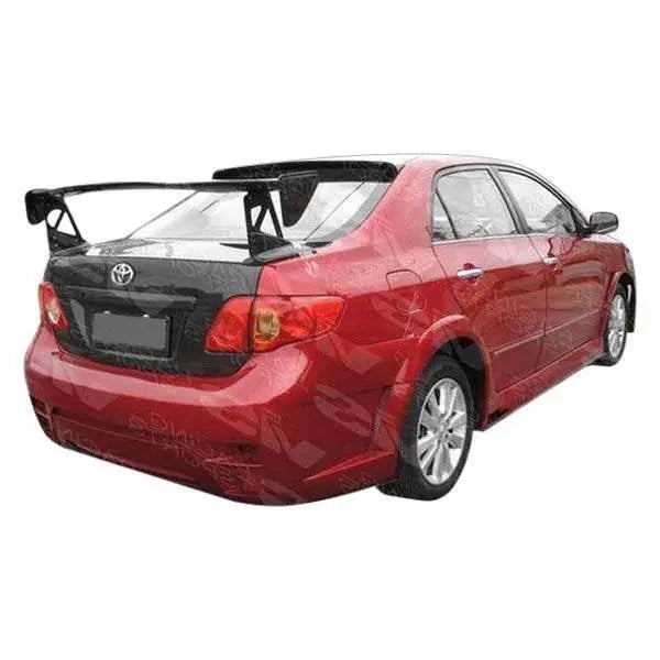2011-2012 Toyota Corolla 4 doors ZYCLONE Style FRP Primer Side Skirts-1