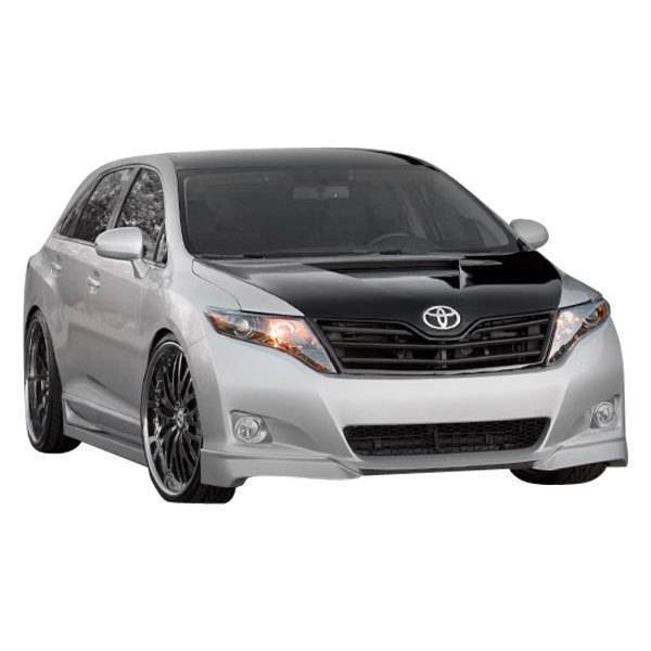 2009-2012 Toyota Venza Venus Style FRP Primer Front Lip-1