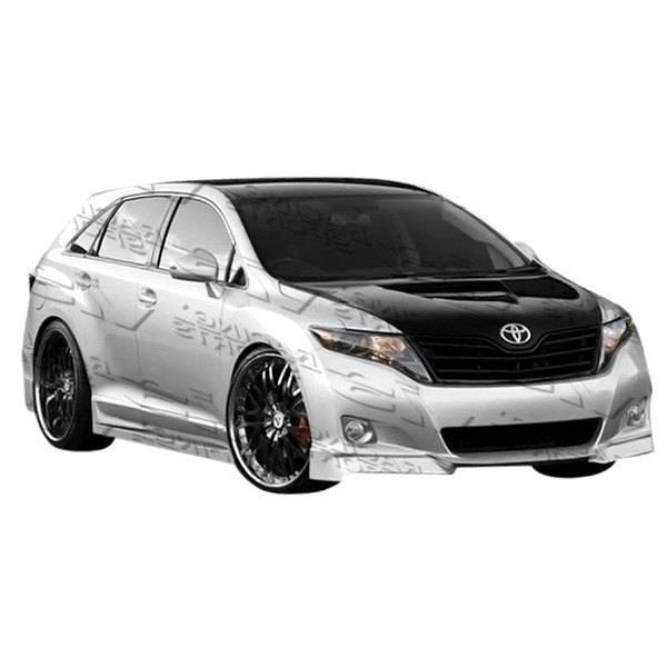 2009-2012 Toyota Venza Venus Style FRP Primer Front Lip-2