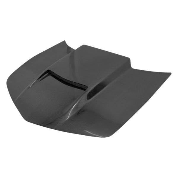 2010-2015 Chevrolet Camaro 2 doors VIPER Style Carbon Fiber Black Hood-2