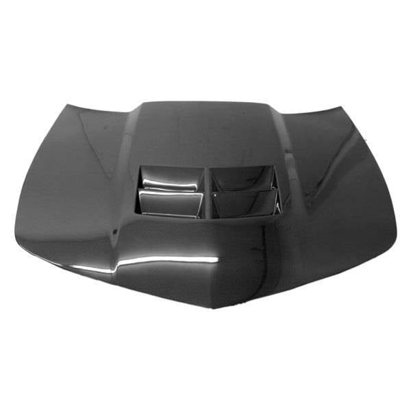 2010-2015 Chevrolet Camaro 2 doors ZL1 Style Style Carbon Fiber Black Hood-1
