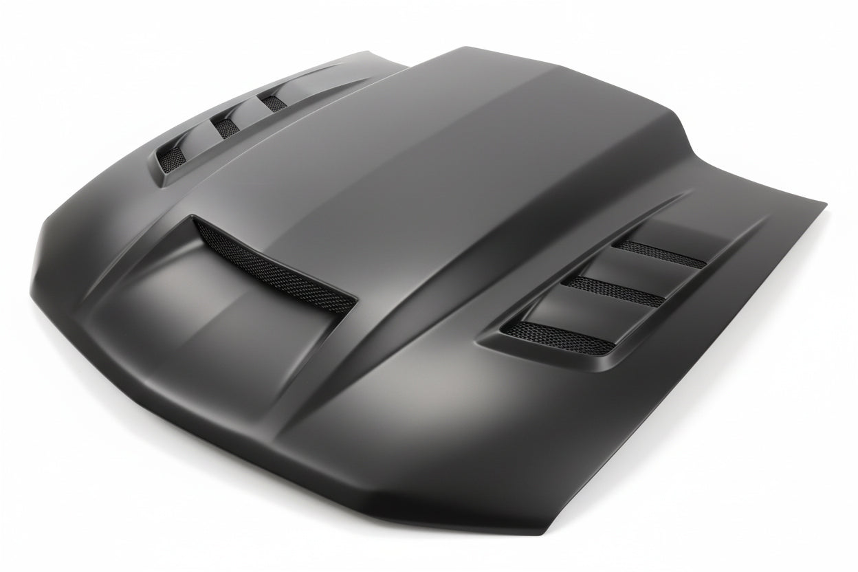 2010-2012 Ford MUSTANG Terminator Style FRP Primer Hood