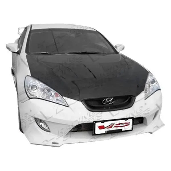 2010-2013 Hyundai Genesis 2 doors FX Style FRP Primer Side Skirts-1