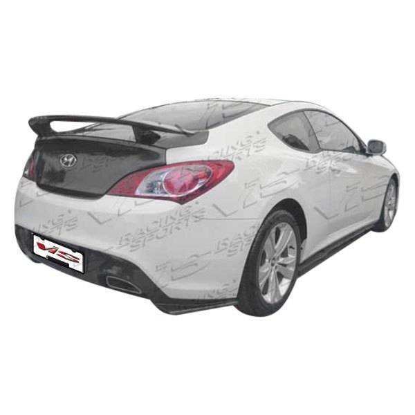 2010-2013 Hyundai Genesis 2 doors Pro Line Style FRP Primer Spoiler-1