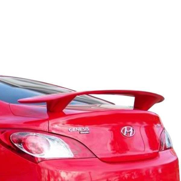 2010-2013 Hyundai Genesis 2 doors Pro Line Style FRP Primer Spoiler-2