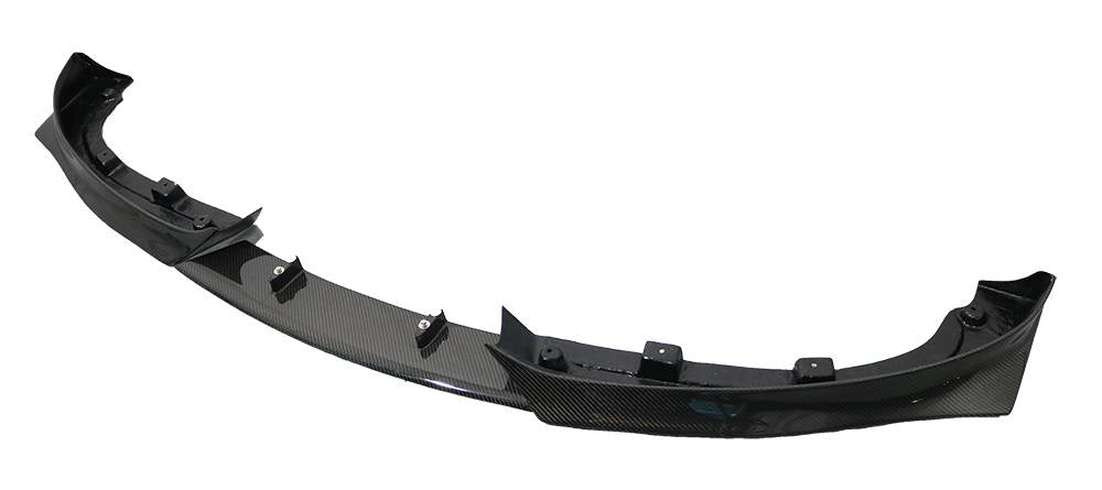 2010-2012 Hyundai Genesis 2 doors Carbon Fiber Black Front Lip-1