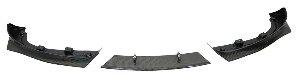 2010-2012 Hyundai Genesis 2 doors Carbon Fiber Black Front Lip-2