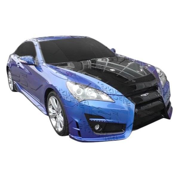 2010-2012 Hyundai Genesis 2 doors Tornado Style FRP Primer Full Kit-1