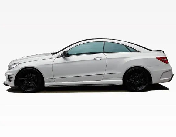 2010-2013 Mercedes E Class C207 2 doors FRP Primer Side Skirts-1