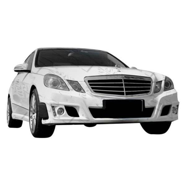 2010-2012 Mercedes E Class W212 4 doors B Spec Style FRP Primer Front Bumper-1