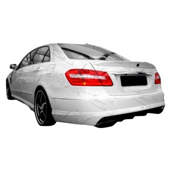 2010-2013 Mercedes E Class W212 4 doors C Tech Style FRP Primer Rear Bumper-1
